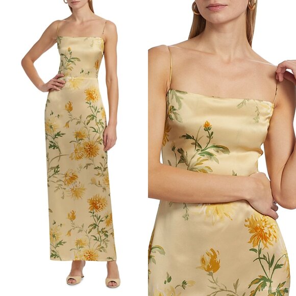 Reformation Dresses & Skirts - Reformation Frankie Silk Maxi Dress